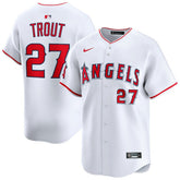 Mike Trout Los Angeles Angels Home Limited Player Jersey - White | Nike