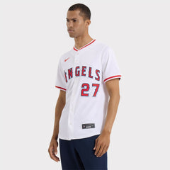 Mike Trout Los Angeles Angels Home Limited Player Jersey - White | Nike