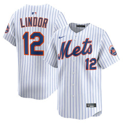 Francisco Lindor New York Mets Home Limited Jersey - White | Nike