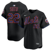 Juan Soto New York Mets Alternate Limited Player Jersey - Black | Nike