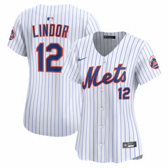 Francisco Lindor New York Mets Women's Home Limited Jersey - White | Nike