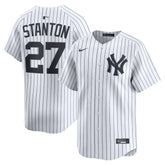 Giancarlo Stanton New York Yankees Home Limited Player Jersey - White | Nike