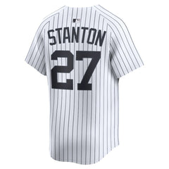 Giancarlo Stanton New York Yankees Home Limited Player Jersey - White | Nike