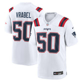 Mike Vrabel New England Patriots Retired Player Game Jersey - White | Nike cheap