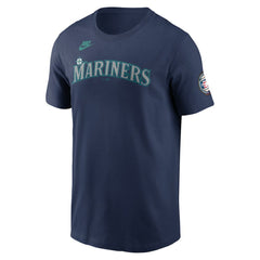 Ichiro Suzuki Seattle Mariners 2025 National Baseball Hall of Fame Name & Number T-Shirt - Navy | Nike