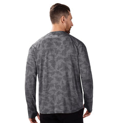 Minnesota Vikings MSX by Michael Strahan Performance Camo Long Sleeve T-Shirt - Black discount