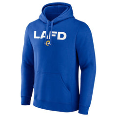Los Angeles Rams LAFD Pullover Hoodie - Royal for sale