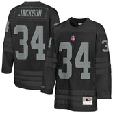 Bo Jackson Las Vegas Raiders Youth Hockey Fashion Jersey - Black for sale