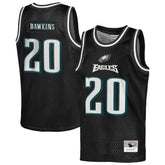 Brian Dawkins Philadelphia Eagles Youth Retired Player NFL Basketball Fashion Jersey - Black for sale