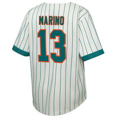Dan Marino Miami Dolphins Youth Retired Player Name & Number Baseball Jersey - Cream sale
