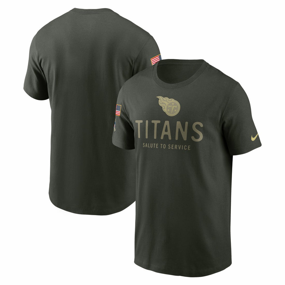 Tennessee Titans 2025 Salute to Service Sideline Primary Edge Dri-FIT T-Shirt - Forest Green | Nike for sale
