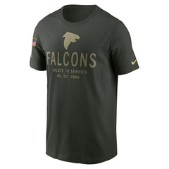 Atlanta Falcons 2025 Salute to Service Sideline Primary Edge Dri-FIT T-Shirt - Forest Green | Nike cheap
