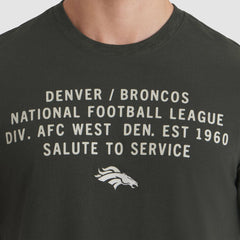 Denver Broncos 2025 Salute to Service Sideline Slub Dri-FIT T-Shirt - Forest Green | Nike discount