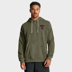 Arizona Cardinals 2025 Salute to Service Sideline Standard Issue Dri-FIT Hoodie - Olive | Nike sale