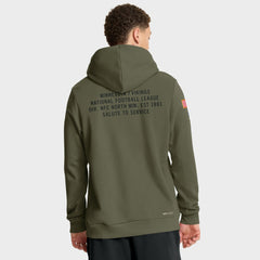 Minnesota Vikings 2025 Salute to Service Sideline Standard Issue Dri-FIT Hoodie - Olive | Nike online
