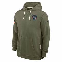 Tennessee Titans 2025 Salute to Service Sideline Standard Issue Dri-FIT Hoodie - Olive | Nike cheap