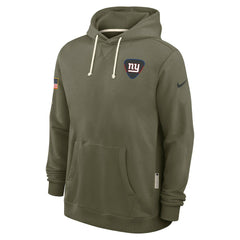 New York Giants 2025 Salute to Service Sideline Standard Issue Dri-FIT Hoodie - Olive | Nike discount