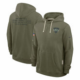 New York Jets 2025 Salute to Service Sideline Standard Issue Dri-FIT Hoodie - Olive | Nike for sale
