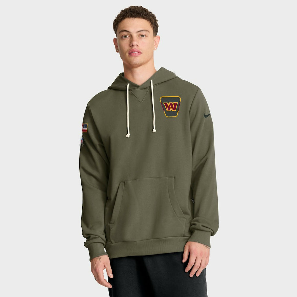 Washington Commanders 2025 Salute to Service Sideline Standard Issue Dri-FIT Hoodie - Olive | Nike on sale