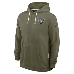 Las Vegas Raiders Big & Tall 2025 Salute to Service Sideline Dominant Force Dri-FIT Hoodie - Olive | Nike online