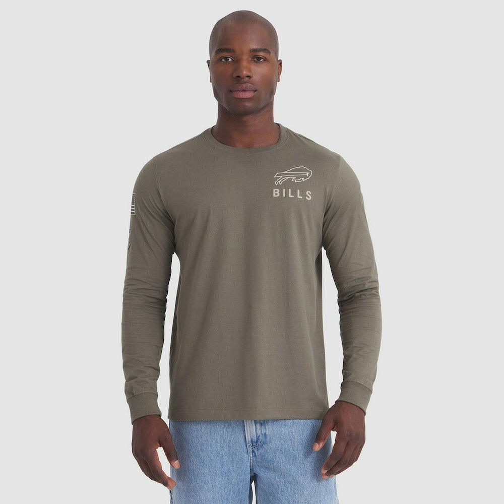 Buffalo Bills 2025 Salute to Service Sideline Long Sleeve T-Shirt - Olive | Nike sale