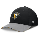 Pittsburgh Penguins Fanatics Fundamentals Span Flex Hat Black