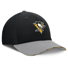 Pittsburgh Penguins Fanatics Fundamentals Span Flex Hat Black