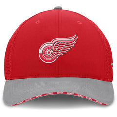 Detroit Red Wings Fanatics Fundamentals Span Flex Hat Red