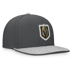 Vegas Golden Knights Fanatics Fundamentals Loden Snapback Hat Charcoal