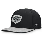 Los Angeles Kings Fanatics Fundamentals Loden Snapback Hat Black