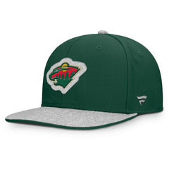 Minnesota Wild Fanatics Fundamentals Loden Snapback Hat Green