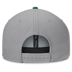 Minnesota Wild Fanatics Fundamentals Duo Split Logo Snapback Hat Gray