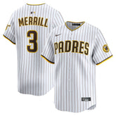 Jackson Merrill San Diego Padres Home Limited Player Jersey - White | Nike