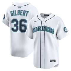 Logan Gilbert Seattle Mariners Home Limited Player Jersey - White | Nike