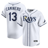 Junior Caminero Tampa Bay Rays Home Limited Jersey - White | Nike