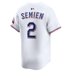 Marcus Semien Texas Rangers Home Limited Player Jersey - White | Nike