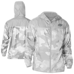 Los Angeles Kings Columbia Camo Flash Challenger Omni-Shade Full-Zip Hoodie Windbreaker Gray