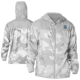 Seattle Kraken Columbia Camo Flash Challenger Omni-Shade Full-Zip Hoodie Windbreaker Gray