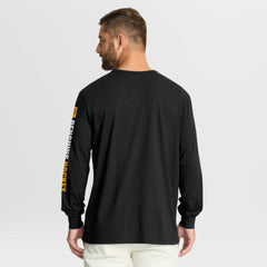 Pittsburgh Penguins Fanatics Goal Crease Legacy Long Sleeve T-Shirt Black