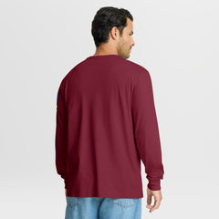 Colorado Avalanche Fanatics Goal Crease Legacy Long Sleeve T-Shirt Burgundy