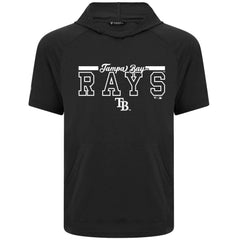 Tampa Bay Rays Levelwear Phase Vanguard Hoodie T-Shirt - Black