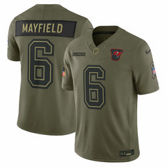 Baker Mayfield Tampa Bay Buccaneers 2025 Salute to Service Limited Jersey - Olive | Nike outlet