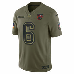Baker Mayfield Tampa Bay Buccaneers 2025 Salute to Service Limited Jersey - Olive | Nike outlet