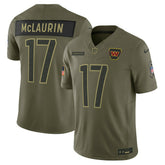 Terry McLaurin Washington Commanders 2025 Salute to Service Limited Jersey - Olive | Nike for sale