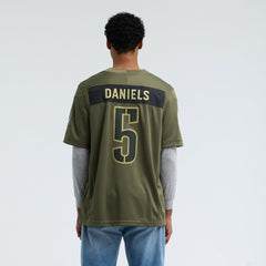 Jayden Daniels Washington Commanders 2025 Salute to Service Limited Jersey - Olive | Nike cheap