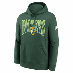Green Bay Packers Full Blitz Club Fleece Pullover Hoodie - Green | Nike for sale