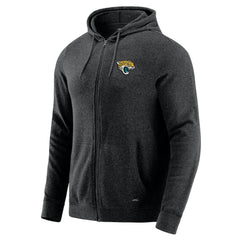 Jacksonville Jaguars J. Palmer Players Lounge Tri-Blend Full-Zip Hoodie - Dark Heather Gray outlet