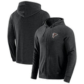 Atlanta Falcons J. Palmer Players Lounge Tri-Blend Full-Zip Hoodie - Dark Heather Gray for sale