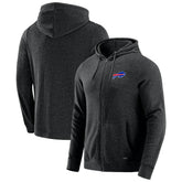 Buffalo Bills J. Palmer Players Lounge Tri-Blend Full-Zip Hoodie - Dark Heather Gray outlet