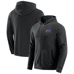 Buffalo Bills J. Palmer Players Lounge Tri-Blend Full-Zip Hoodie - Dark Heather Gray outlet
